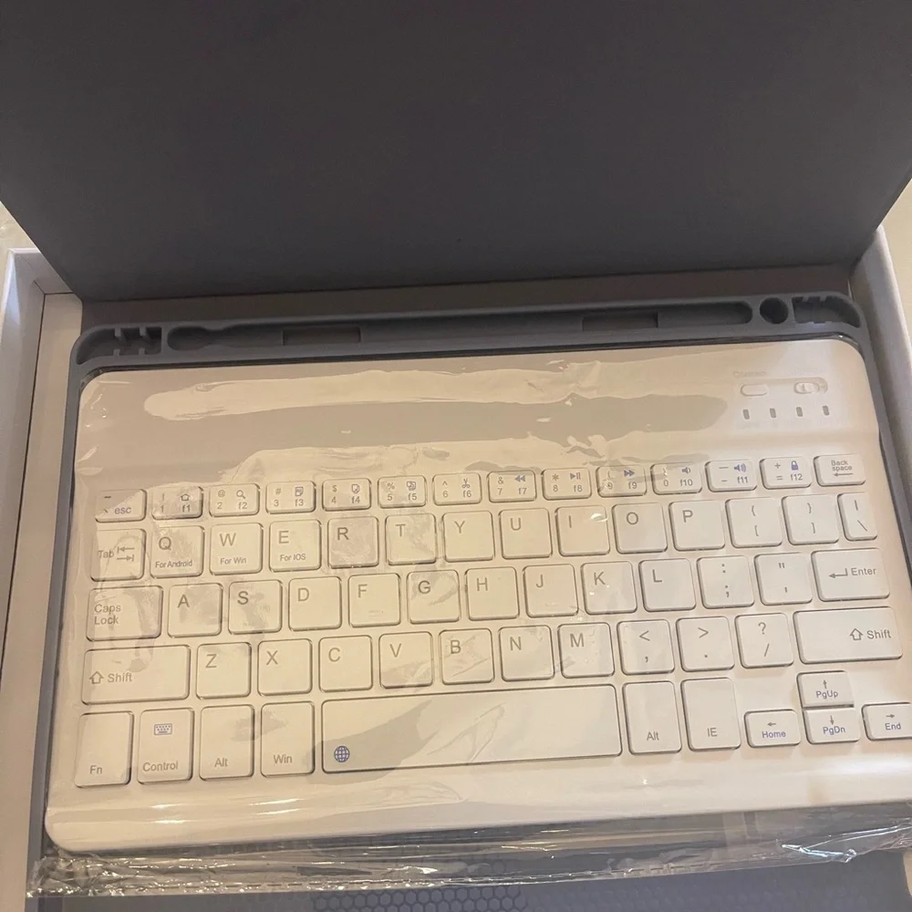 JKSML Keyboard Case for iPad Air M3 2025 11 inch M2 2024/iPad Air 10.9 inch 5th